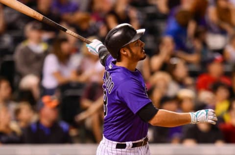 Nolan Arenado of the Colorado Rockies