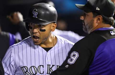 DENVER, CO – SEPTEMBER 16: Carlos Gonzalez