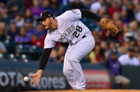 DENVER, CO – SEPTEMBER 16: Nolan Arenado. Photo courtesy of Getty Images.