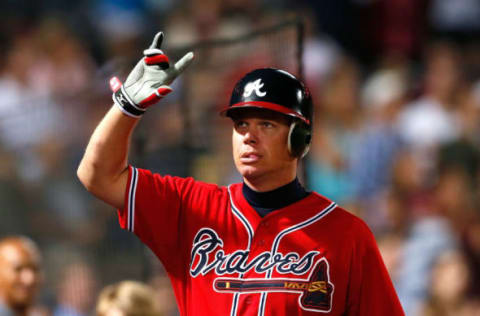 Former Braves third baseman Chipper Jones. Getty Images.