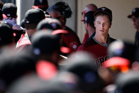 SCOTTSDALE, AZ – MARCH 04: Starting pitcher Zack Greinke. Photo by Getty Images