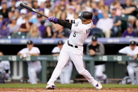 DENVER, CO – JUNE 06: Carlos Gonzalez