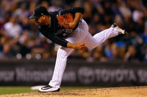 DENVER, CO – SEPTEMBER 5: Relief pitcher Antonio Senzatela