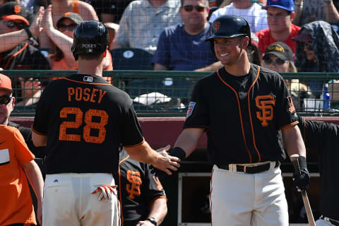 SCOTTSDALE, AZ – MARCH 09: Buster Posey. Getty Images.