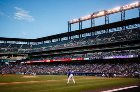 DENVER, CO – MAY 29: Relief pitcher Dereck Rodriguez #57 of the San Francisco Giants delivers to home plate in his Major League debut during the third inning against the Colorado Rockies at Coors Field on May 29, 2018 in Denver, Colorado. (Photo by Justin Edmonds/Getty Images)