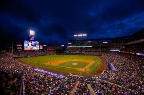 DENVER, CO – JULY 25: A general view of the stadium as the Colorado Rockies take on the Houston Astros during interleague play at Coors Field on July 25, 2018 in Denver, Colorado. The Rockies defeated the Astros 3-2. (Photo by Justin Edmonds/Getty Images)