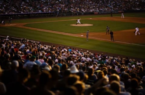 DENVER, CO – JULY 10: Starting pitcher Tyler Anderson #44 of the Colorado Rockies delivers to home plate during the fourth inning against the Arizona Diamondbacks at Coors Field on July 10, 2018 in Denver, Colorado. (Photo by Justin Edmonds/Getty Images)