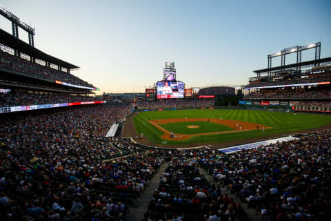 DENVER, CO – AUGUST 27: A general view of the stadium as the Boston Red Sox face the Colorado Rockies at Coors Field on August 27, 2019 in Denver, Colorado. (Photo by Justin Edmonds/Getty Images)