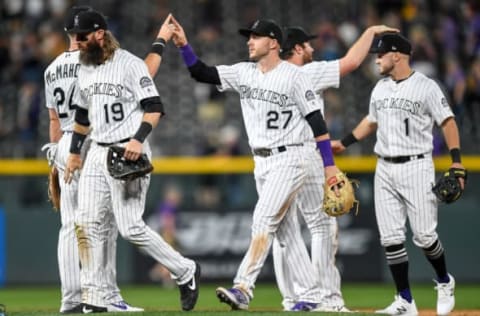 Colorado Rockies celebration