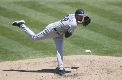 German Marquez of the Colorado Rockies