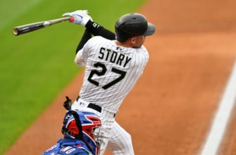 Trevor Story of the Colorado Rockies