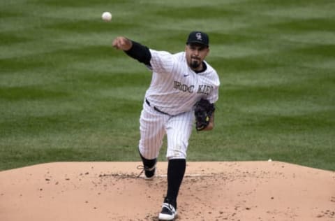 Colorado Rockies starter Antonio Senzatela