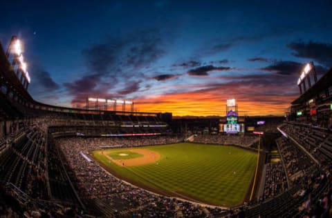 Sep 7, 2016; Denver, CO, USA; A general view of Coors Field in the second inning of the game between the Colorado Rockies and the San Francisco Giants. Mandatory Credit: Isaiah J. Downing-USA TODAY Sports