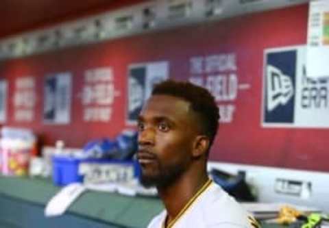 Apr 24, 2016; Phoenix, AZ, USA; Pittsburgh Pirates outfielder Andrew McCutchen against the Arizona Diamondbacks at Chase Field. Mandatory Credit: Mark J. Rebilas-USA TODAY Sports