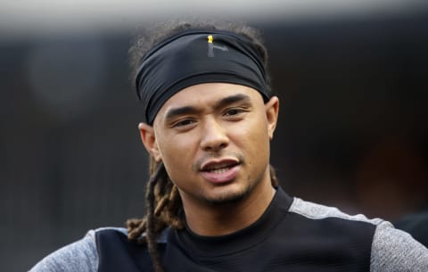 NEW YORK, NEW YORK – JULY 26: Chris Archer #24 of the Pittsburgh Pirates in action against the New York Mets at Citi Field on July 26, 2019 in New York City. The Mets defeated the Pirates 6-3. (Photo by Jim McIsaac/Getty Images)