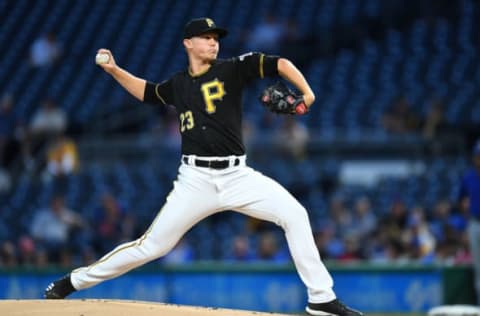 PITTSBURGH, PA – SEPTEMBER 24: Mitch Keller #23 of the Pittsburgh Pirates pitches during the first inning against the Chicago Cubs at PNC Park on September 24, 2019 in Pittsburgh, Pennsylvania. (Photo by Joe Sargent/Getty Images)