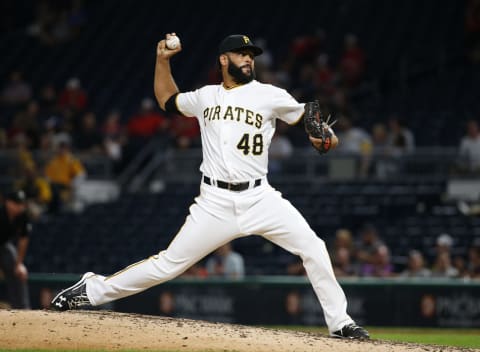 PITTSBURGH, PA – SEPTEMBER 03: Richard Rodriguez #48 of the Pittsburgh Pirates in action against the Miami Marlins at PNC Park on September 3, 2019 in Pittsburgh, Pennsylvania. (Photo by Justin K. Aller/Getty Images)