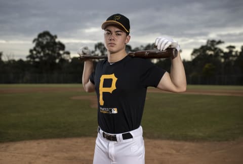 SYDNEY, AUSTRALIA – SEPTEMBER 04: Solomon Maguire poses during a portrait session at Castle Hill Knight Baseball Field on September 04, 2020 in Sydney, Australia. MLB club, the Pittsburgh Pirates, have signed 17 year old Maguire in a deal worth almost $1 Million. (Photo by Ryan Pierse/Getty Images)