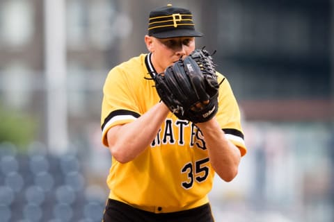 PITTSBURGH, PA – JULY 24: Mark Melancon #35 of the Pittsburgh Pirates in action during the game against the Philadelphia Phillies at PNC Park on July 24, 2016 in Pittsburgh, Pennsylvania. (Photo by Justin Berl/Getty Images)