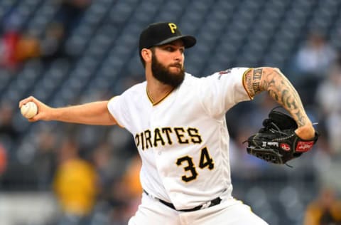 PITTSBURGH, PA – JUNE 06: Trevor Williams #34 of the Pittsburgh Pirates pitches during the second inning against the Pittsburgh Pirates at PNC Park on June 6, 2018 in Pittsburgh, Pennsylvania. (Photo by Joe Sargent/Getty Images)