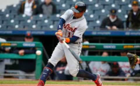 PITTSBURGH, PA – APRIL 25: Leonys Martin