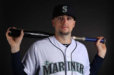 PEORIA, ARIZONA – FEBRUARY 18: Braden Bishop #5 of the Seattle Mariners poses for a portrait during photo day at Peoria Stadium on February 18, 2019, in Peoria, Arizona. (Photo by Christian Petersen/Getty Images)