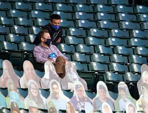 SEATTLE, WA – AUGUST 05: Seattle Mariners general manager Jerry Dipoto sits in the stands during a game. (Photo by Lindsey Wasson/Getty Images)