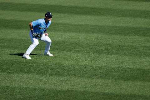 PEORIA, ARIZONA – MARCH 02: Outfielder Jarred Kelenic of the Seattle Mariners in action. (Trammell) (Photo by Christian Petersen/Getty Images)