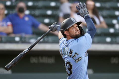 MESA, ARIZONA – MARCH 03: Jack Reinheimer #73 of the Seattle Mariners in action. (Photo by Steph Chambers/Getty Images)