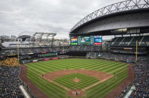 SEATTLE, WA – APRIL 15: A general view of Safeco Field as Felix Hernandez