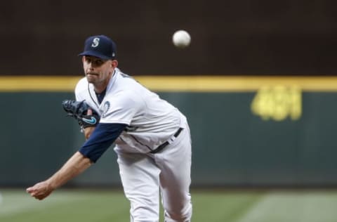 SEATTLE, WA – JULY 30: James Paxton #65 of the Seattle Mariners delivers against the Houston Astros in the second inning at Safeco Field on July 30, 2018 in Seattle, Washington. (Photo by Lindsey Wasson/Getty Images)