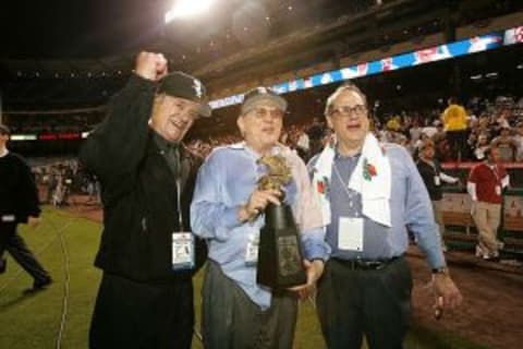 The late Eddie Einhorn, with Chairman Jerry Reinsdorf. Credit: Sportal