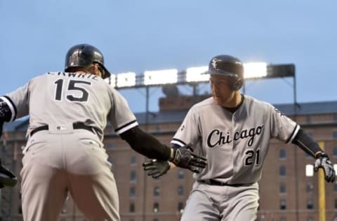 Apr 28, 2016; Baltimore, MD, USA; Chicago White Sox third baseman 