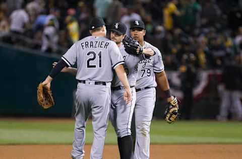 Apr 4, 2016; Oakland, CA, USA; Chicago White Sox relief pitcher 