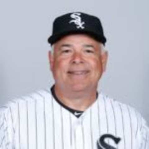 Feb 27, 2016; Glendale, AZ, USA; Chicago White Sox coach Rick Renteria (17) poses for photo day at Camelback Ranch. Mandatory Credit: Rick Scuteri-USA TODAY Sports