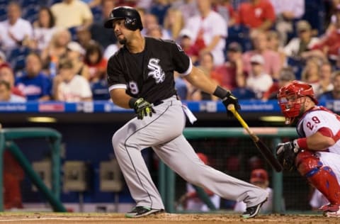 Sep 20, 2016; Philadelphia, PA, USA; Chicago White Sox first baseman 