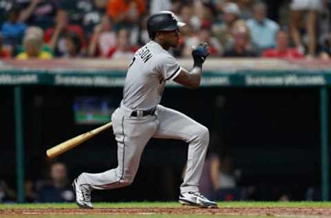 CLEVELAND, OH – SEPTEMBER 20: Tim Anderson #7 of the Chicago White Sox bats against the Cleveland Indians in the third inning at Progressive Field on September 20, 2018 in Cleveland, Ohio. The White Sox defeated the Indians 5-4 in 11 innings. (Photo by David Maxwell/Getty Images)