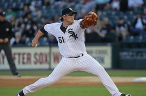 CHICAGO, IL – MAY 04: Starting pitcher Carson Fulmer #51 of the Chicago White Sox delivers the ball against the Minnesota Twins at Guaranteed Rate Field on May 4, 2018 in Chicago, Illinois. The Twins defeated the White Sox 6-4. (Photo by Jonathan Daniel/Getty Images)