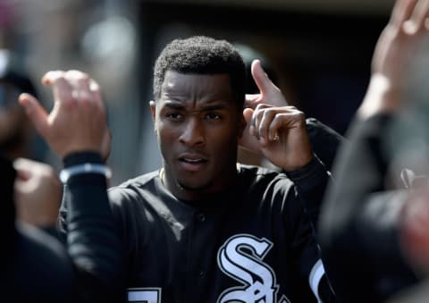 MINNEAPOLIS, MN – SEPTEMBER 28: Tim Anderson #7 of the Chicago White Sox celebrates scoring a run against the Minnesota Twins during the third inning in game one of a doubleheader on September 28, 2018 at Target Field in Minneapolis, Minnesota. (Photo by Hannah Foslien/Getty Images)