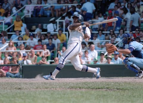 Chet Lemon of the Chicago White Sox. (Photo by Ron Vesely/MLB Photos via Getty Images)