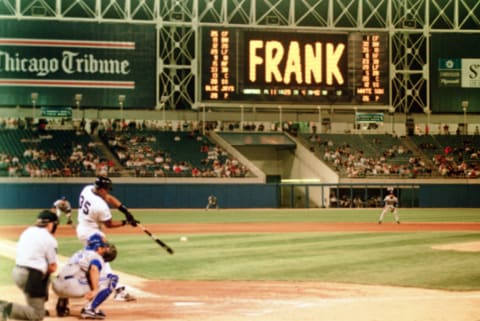 Frank Thomas of the Chicago White Sox. (Photo by SPX/Ron Vesely Photography via Getty Images)