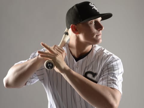 Chicago White Sox prospect Andrew Vaughn. (Photo by Ron Vesely/Getty Images)