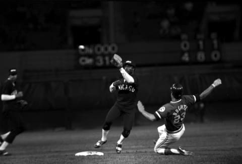 Jorge Orta,, L, of the Chicago White Sox. (Ron Kuntz Collection/Diamond Images/Getty Images)