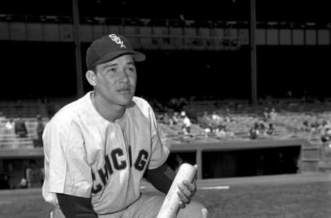 Chicago White Sox shortstop Chico Carrasquel. (Photo by: Kidwiler Collection/Diamond Images/Getty Images)