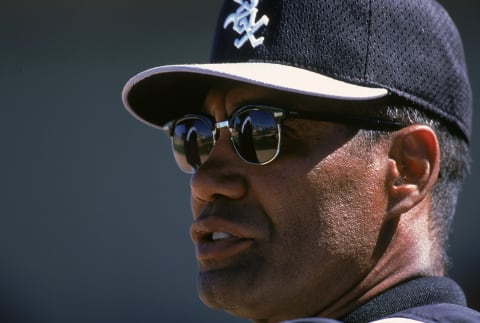 Jerry Manuel of the Chicago White Sox. Mandatory Credit: Brian Bahr /Allsport