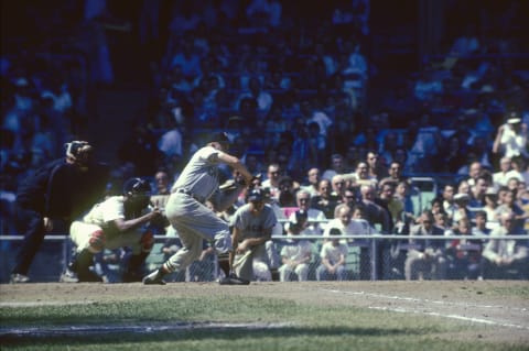 Nellie Fox of the Chicago White Sox. (Photo by Robert Riger/Getty Images)