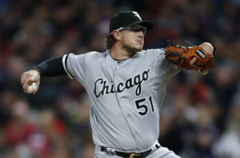 CLEVELAND, OH – SEPTEMBER 30: Starting pitcher Carson Fulmer