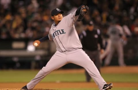 OAKLAND, CA – APRIL 05: Felix Hernandez