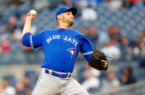 NEW YORK, NY – MAY 01: Marco Estrada