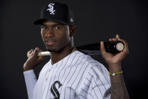 GLENDALE, AZ – FEBRUARY 21: Luis Robert #92 of the Chicago White Sox poses during MLB Photo Day on February 21, 2018 in Glendale, Arizona. (Photo by Jamie Schwaberow/Getty Images)